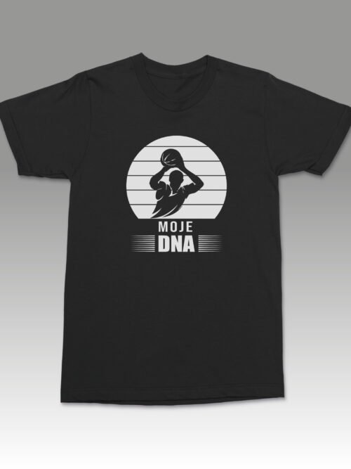 Koszulka z nadrukiem Moje DNA koszykówka