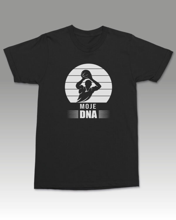 Koszulka z nadrukiem Moje DNA koszykówka