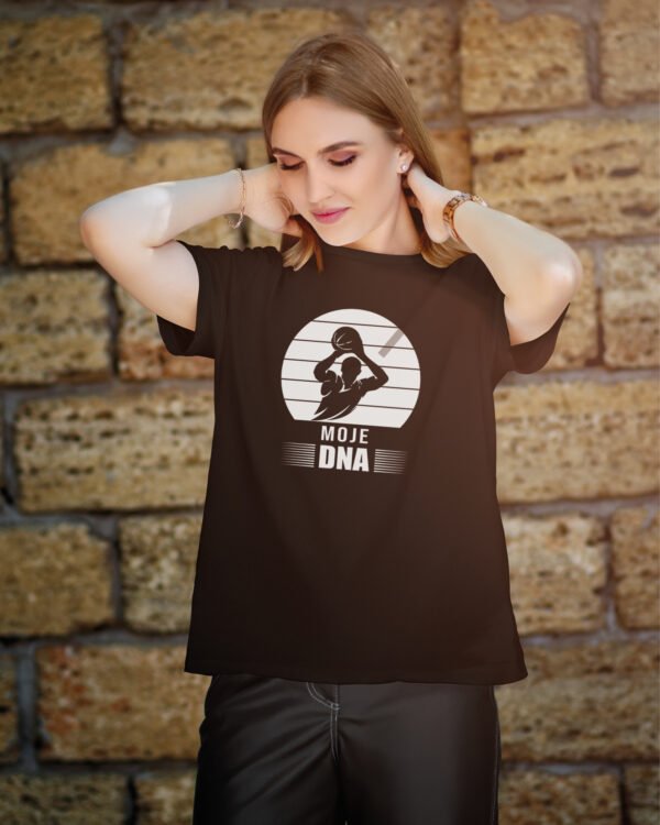 Koszulka z nadrukiem <br>Moje DNA koszykówka