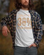 Koszulka dla psiarza <br>70% bawełna 30% sierść