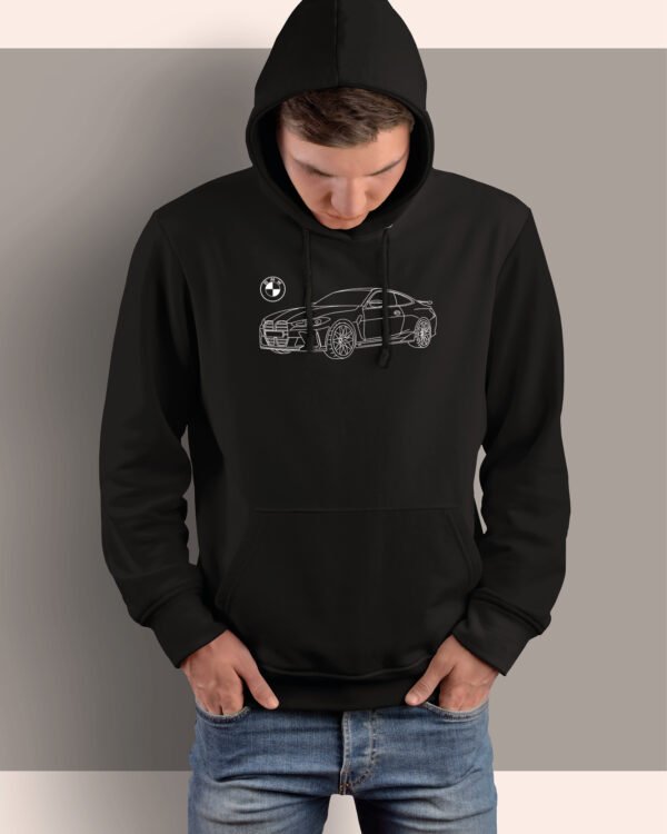 Bluza z kapturem <br>BMW Samochód