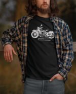 Koszulka z motocyklem <br>Harley-Davidson Knucklehead