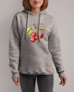 Bluza z kapturem <br>Lubię Twoje wisienki owoce