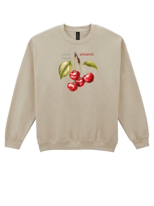 Bluza Sweatshirt Luksusowe Wiśnie