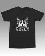 Koszulka damska czarna QUEEN Królowa
