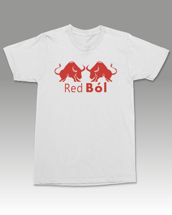 Koszulka z nadrukiem <br>Red Bull Red Ból