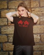 Koszulka z nadrukiem <br>Red Bull Red Ból