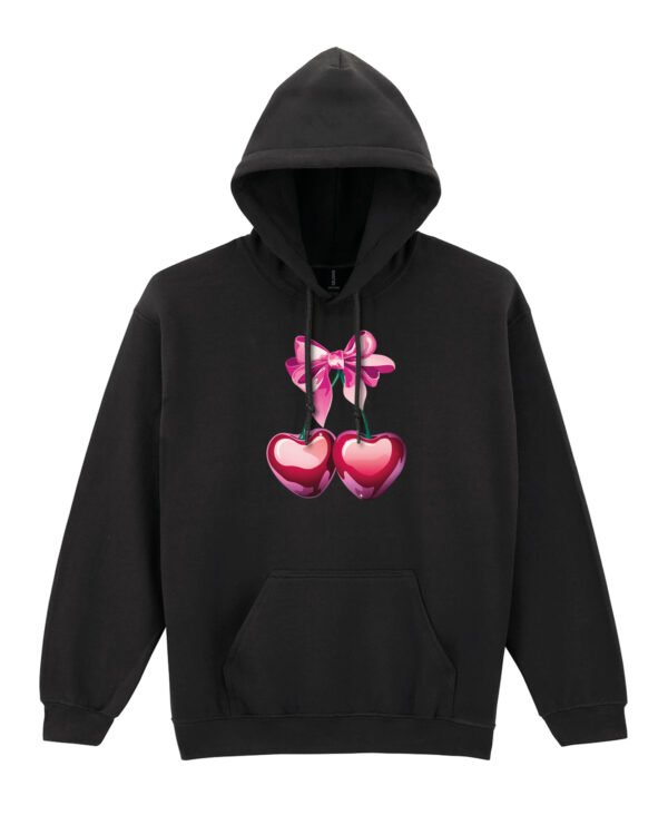 Bluza z kapturem z Wisienkami Serduszkami