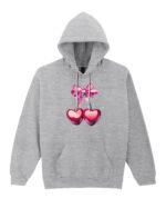 Bluza z kapturem <br>z Wisienkami Serduszkami