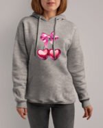 Bluza z kapturem <br>z Wisienkami Serduszkami