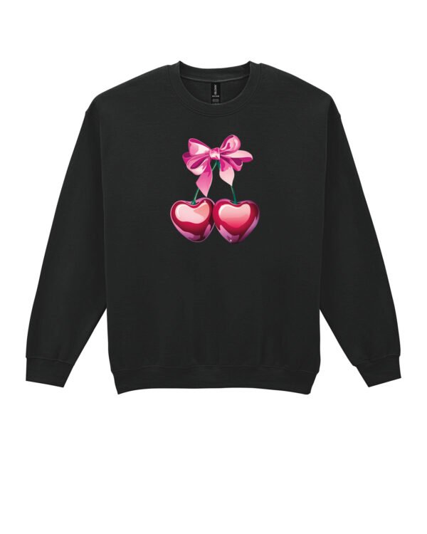 Bluza Sweatshirt <br>Z Wisienkami Serduszkami