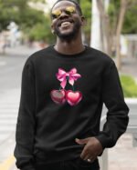 Bluza Sweatshirt <br>Z Wisienkami Serduszkami