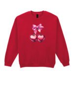 Bluza Sweatshirt Z Wisienkami Serduszkami