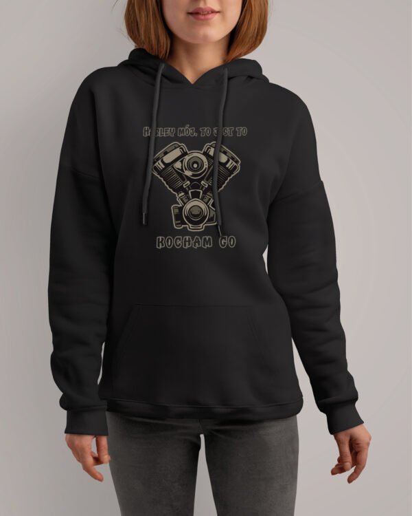 Bluza z kapturem motocyklowa <br>Kocham Harleya