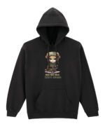 Bluza z kapturem Kociak Żołnierz Kot
