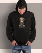 Bluza z kapturem <br>Kociak Żołnierz Kot