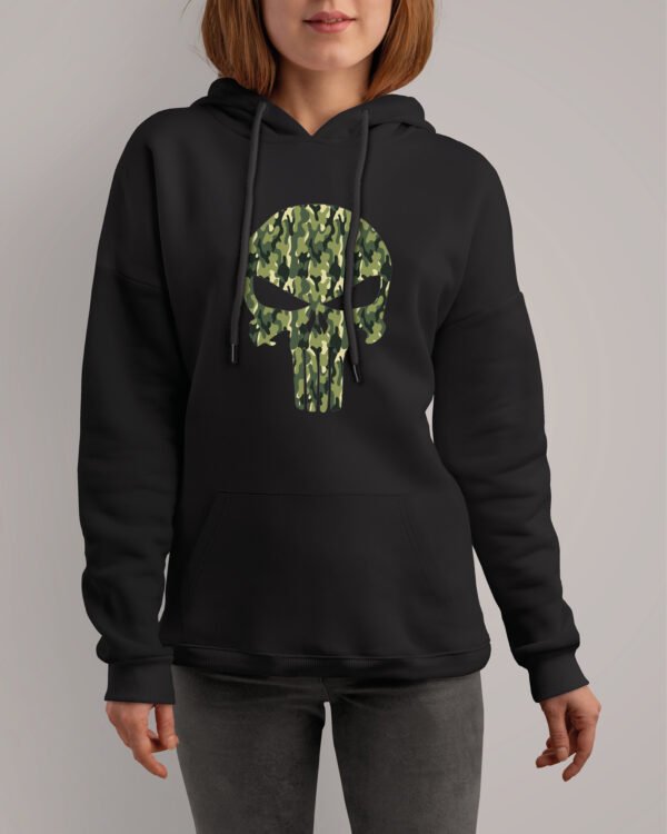 Bluza z kapturem <br>Punisher Czaszka