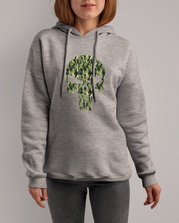 Bluza z kapturem <br>Punisher Czaszka