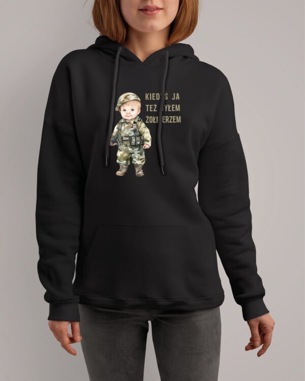 Bluza z kapturem <br>Wojskowe Dziecko