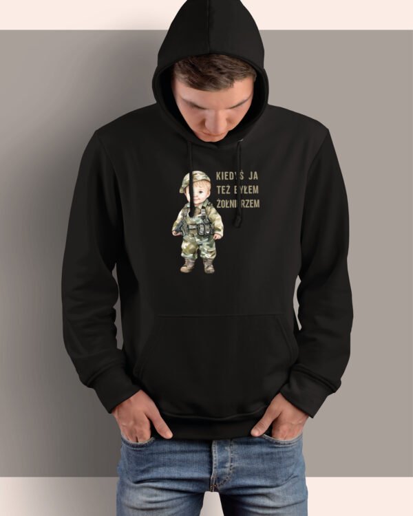 Bluza z kapturem <br>Wojskowe Dziecko