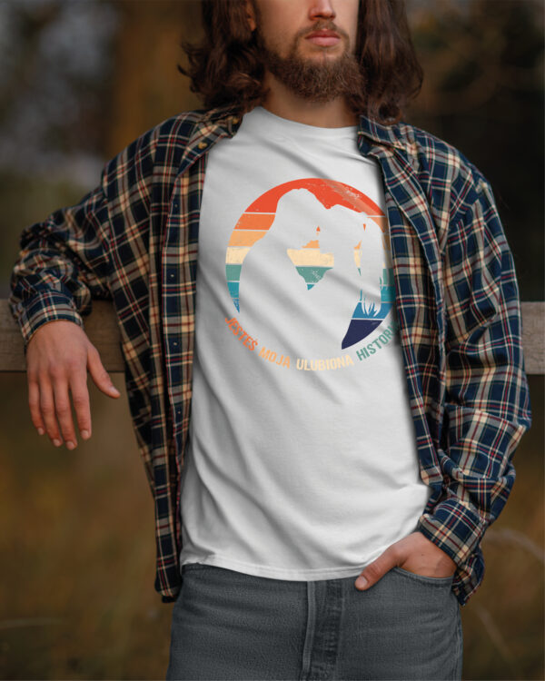 TL1074 Tshirt Hoodie Sweater SIM3 Koszulka dla zakochanych <br>Jesteś moją ulubioną historią