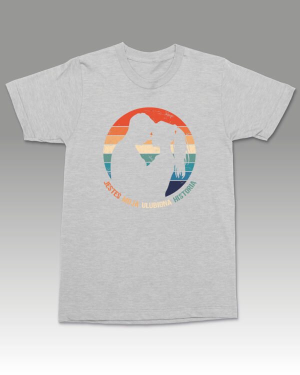 TL1074 Tshirt Hoodie Sweater SIM4 Koszulka dla zakochanych <br>Jesteś moją ulubioną historią