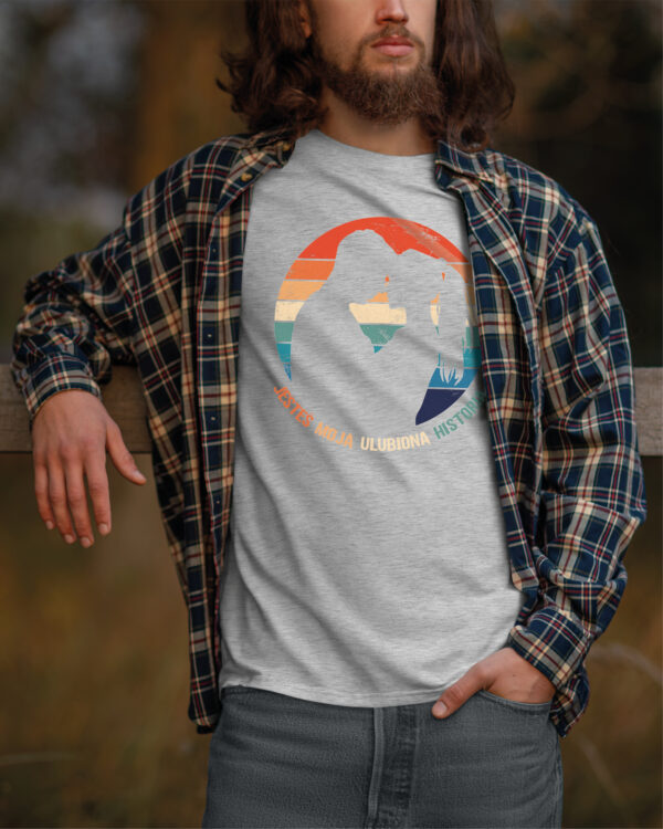 TL1074 Tshirt Hoodie Sweater SIM6 Koszulka dla zakochanych <br>Jesteś moją ulubioną historią