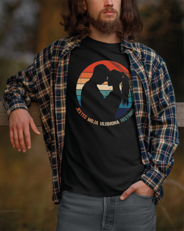 TL1074 Tshirt Hoodie Sweater SIM9 Koszulka dla zakochanych <br>Jesteś moją ulubioną historią