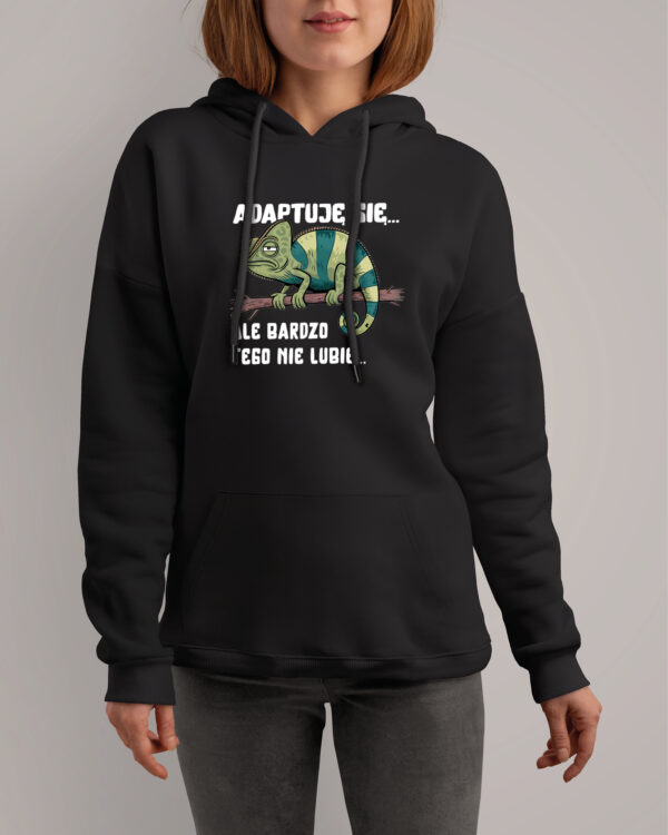 TL1075WH Tshirt Hoodie Sweater SIM11 Bluza z kapturem <br>Adaptuję się Kameleon