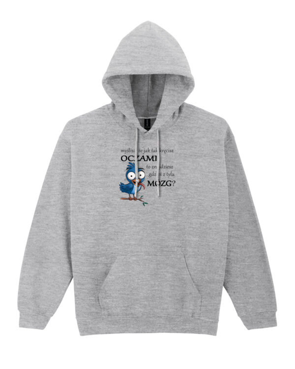 TL1076BK Tshirt Hoodie Sweater SIM13 Bluza z kapturem <br>Myślisz że znajdziesz mózg?