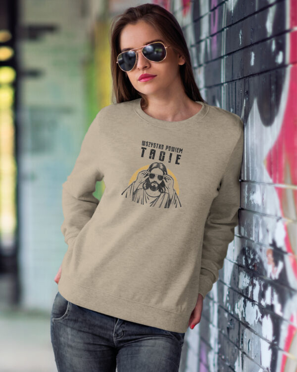 TL1077BK Tshirt Hoodie Sweater SIM29 Bluza Sweatshirt <br>Wszystko powiem Tacie