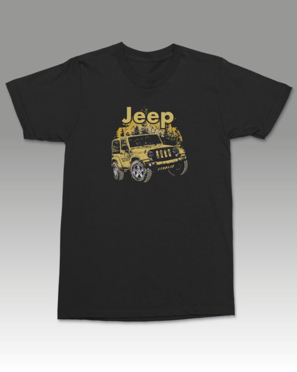 Koszulka czarna Jeep Off-Road 4x4