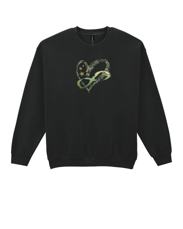 Bluza Sweatshirt Wojskowe Serce