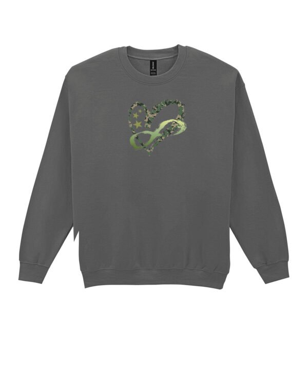 Bluza Sweatshirt <br>Wojskowe Serce