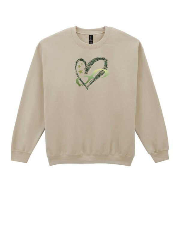 Bluza Sweatshirt <br>Wojskowe Serce