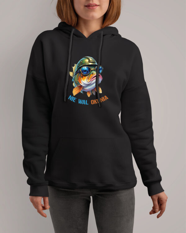TL1082 Tshirt Hoodie Sweater SIM11 Bluza z kapturem <br>Wędkarska Nie wal okonia