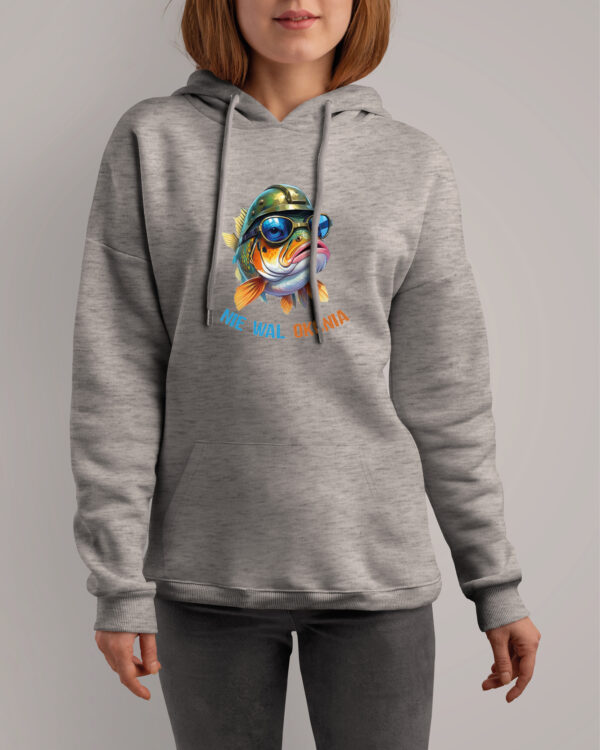 TL1082 Tshirt Hoodie Sweater SIM14 Bluza z kapturem <br>Wędkarska Nie wal okonia