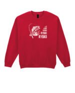 Bluza Sweatshirt dla Wędkarza Rybki
