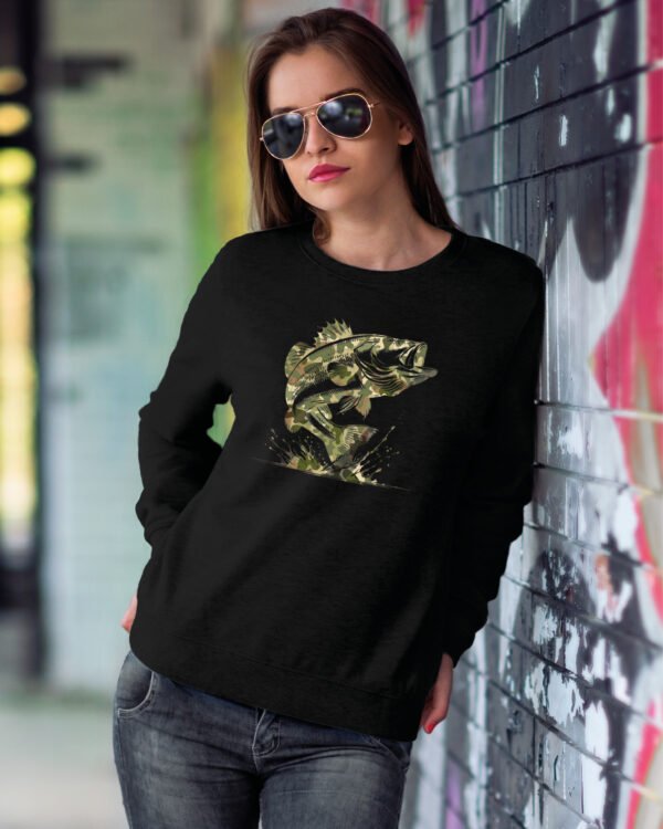 Bluza Sweatshirt <br>dla Wędkarza Ryby