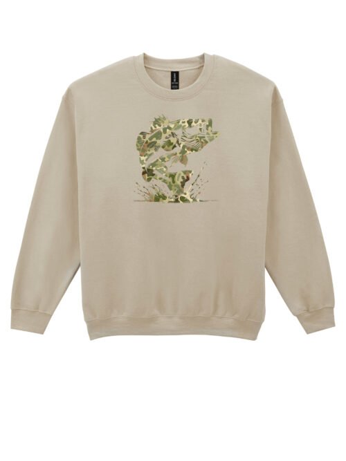 Bluza Sweatshirt dla Wędkarza Ryby