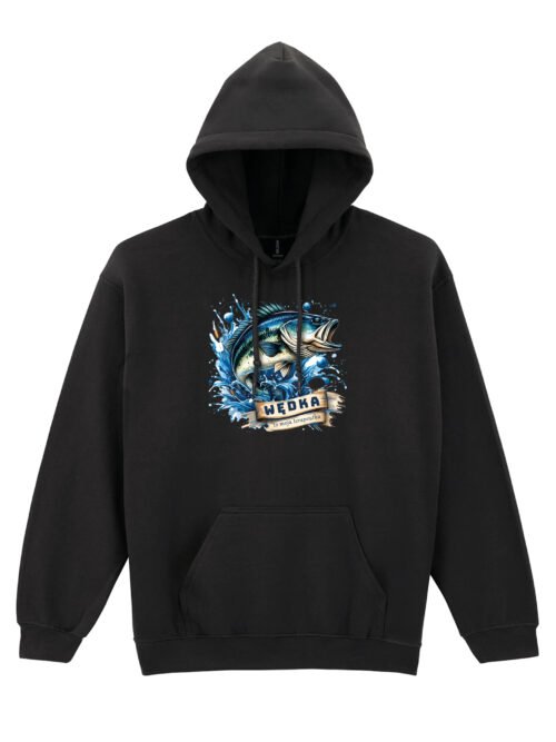 Bluza z kapturem Wędka to moja terapia