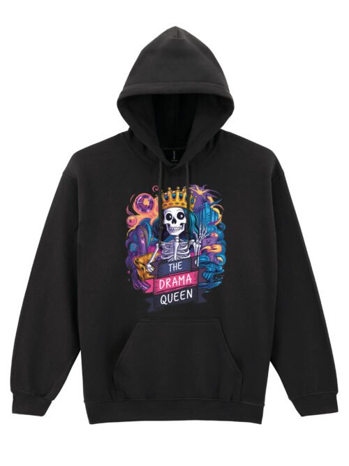 Bluza z kapturem z nadrukiem The Drama Queen