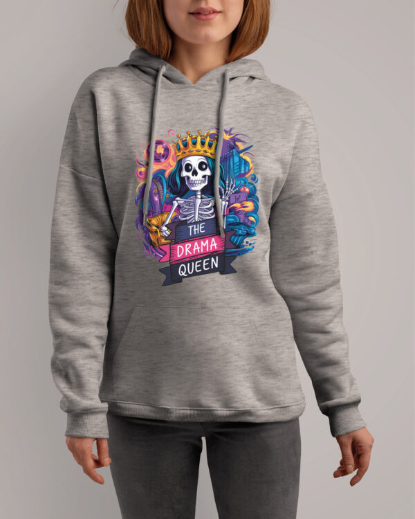 TL0314 Tshirt Hoodie Sweater SIM14 Bluza z kapturem z nadrukiem <br>The Drama Queen