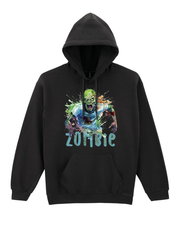 TL0327 Tshirt Hoodie Sweater SIM10 Bluza z kapturem z nadrukiem Zombie