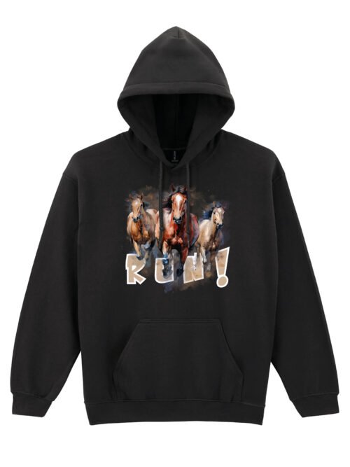 Bluza z kapturem Galopujące konie RUN