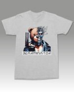 Koszulka z nadrukiem Bearminator miś terminator
