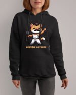 Bluza z kapturem <br>Freddie Catcury Queen Kot