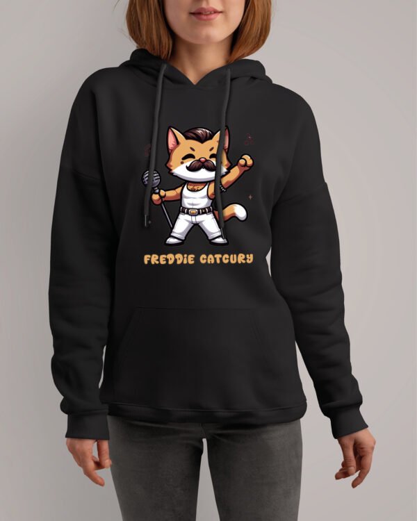 Bluza z kapturem <br>Freddie Catcury Queen Kot