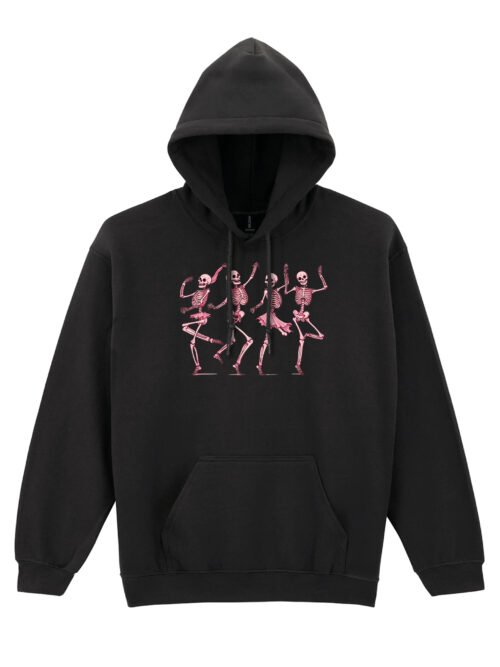 Bluza z kapturem z Tańczącymi szkieletami