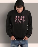 Bluza z kapturem z Tańczącymi szkieletami